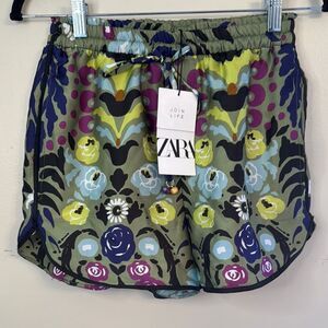 Super Cute Zara Drawstring Waist Shorts